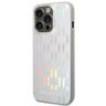 Karl Lagerfeld KLHCP14LLGMMSV3 iPhone 14 Pro 6,1" hardcase srebrny/silver Monogram Iridescent na NearMe.pl