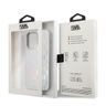 Karl Lagerfeld KLHCP14LLGMMSV3 iPhone 14 Pro 6,1" hardcase srebrny/silver Monogram Iridescent na NearMe.pl