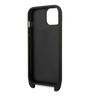 Karl Lagerfeld KLHCP14SSTMMK iPhone 14 / 15 / 13 6,1" hardcase czarny/black Monogram Plaque Logo Strap na NearMe.pl