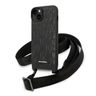 Karl Lagerfeld KLHCP14MSTMMK iPhone 14 Plus / 15 Plus 6,7" hardcase czarny/black Monogram Plaque Logo Strap na NearMe.pl