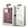 Karl Lagerfeld KLHCP14LSTSTP iPhone 14Pro 6,1" hardcase różowy/pink Color Stripes Strap na NearMe.pl