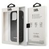 Karl Lagerfeld KLHCP14LG2ELK iPhone 14 Pro 6,1" hardcase czarny/black Glitter Plaque Logo na NearMe.pl