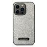 Karl Lagerfeld KLHCP14LG2ELS iPhone 14 Pro 6,1" hardcase srebrny/silver Glitter Plaque Logo na NearMe.pl