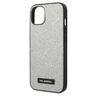 Karl Lagerfeld KLHCP14SG2ELS iPhone 14 / 15 / 13 6,1" hardcase srebrny/silver Glitter Plaque Logo na NearMe.pl