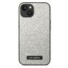 Karl Lagerfeld KLHCP14SG2ELS iPhone 14 / 15 / 13 6,1" hardcase srebrny/silver Glitter Plaque Logo na NearMe.pl