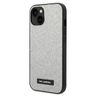 Karl Lagerfeld KLHCP14MG2ELS iPhone 14 Plus / 15 Plus 6,7" hardcase srebrny/silver Glitter Plaque Logo na NearMe.pl