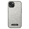 Karl Lagerfeld KLHCP14MG2ELS iPhone 14 Plus / 15 Plus 6,7" hardcase srebrny/silver Glitter Plaque Logo na NearMe.pl