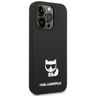 Karl Lagerfeld KLHCP14LSLCTBK iPhone 14 Pro 6,1" hardcase czarny/black Silicone Choupette Body na NearMe.pl