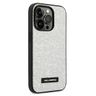 Karl Lagerfeld KLHCP14XG2ELS iPhone 14 Pro Max 6,7" hardcase srebrny/silver Glitter Plaque Logo na NearMe.pl