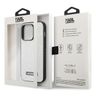 Karl Lagerfeld KLHCP14XG2ELS iPhone 14 Pro Max 6,7" hardcase srebrny/silver Glitter Plaque Logo na NearMe.pl