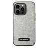 Karl Lagerfeld KLHCP14XG2ELS iPhone 14 Pro Max 6,7" hardcase srebrny/silver Glitter Plaque Logo na NearMe.pl
