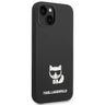 Karl Lagerfeld KLHCP14MSLCTBK iPhone 14 Plus / 15 Plus 6,7" hardcase czarny/black Silicone Choupette Body na NearMe.pl