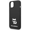 Karl Lagerfeld KLHCP14MSLCTBK iPhone 14 Plus / 15 Plus 6,7" hardcase czarny/black Silicone Choupette Body na NearMe.pl