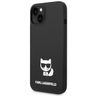 Karl Lagerfeld KLHCP14MSLCTBK iPhone 14 Plus / 15 Plus 6,7" hardcase czarny/black Silicone Choupette Body na NearMe.pl