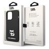 Karl Lagerfeld KLHCP14XSLCTBK iPhone 14 Pro Max 6,7" hardcase czarny/black Silicone Choupette Body na NearMe.pl