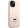 Karl Lagerfeld KLHCP14SSLCTPI iPhone 14/ 15 / 13 6,1" hardcase jasnoróżowy/light pink Silicone Choupette Body na NearMe.pl