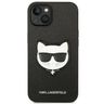 Karl Lagerfeld KLHCP14SSAPCHK iPhone 14 / 15 / 13 6,1" hardcase czarny/black Saffiano Choupette Head Patch na NearMe.pl
