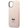 Karl Lagerfeld KLHCP14MSLCTPI iPhone 14 Plus / 15 Plus 6,7" hardcase jasnoróżowy/light pink Silicone Choupette Body na NearMe.pl
