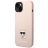 Karl Lagerfeld KLHCP14MSLCTPI iPhone 14 Plus / 15 Plus 6,7" hardcase jasnoróżowy/light pink Silicone Choupette Body na NearMe.pl
