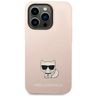 Karl Lagerfeld KLHCP14LSLCTPI iPhone 14 Pro 6,1" hardcase jasnoróżowy/light pink Silicone Choupette Body na NearMe.pl