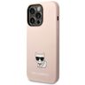 Karl Lagerfeld KLHCP14XSLCTPI iPhone 14 Pro Max 6,7" hardcase jasnoróżowy/light pink Silicone Choupette Body na NearMe.pl
