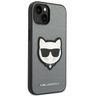 Karl Lagerfeld KLHCP14SSAPCHG iPhone 14 / 15 / 13 6,1" hardcase srebrny/silver Saffiano Choupette Head Patch na NearMe.pl