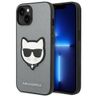 Karl Lagerfeld KLHCP14SSAPCHG iPhone 14 / 15 / 13 6,1" hardcase srebrny/silver Saffiano Choupette Head Patch na NearMe.pl