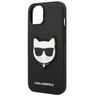 Karl Lagerfeld KLHCP14MSAPCHK iPhone 14 Plus / 15 Plus 6,7" hardcase czarny/black Saffiano Choupette Head Patch na NearMe.pl