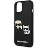 Karl Lagerfeld KLHCP14S3DRKCK iPhone 14/ 15 / 13 6,1" czarny/black hardcase Karl&Choupette Ikonik 3D na NearMe.pl