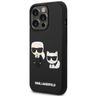 Karl Lagerfeld KLHCP14X3DRKCK iPhone 14Pro Max 6,7" czarny/black hardcase Karl&Choupette Ikonik 3D na NearMe.pl
