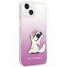 Karl Lagerfeld KLHCP14SCFNRCPI iPhone 14/ 15 / 13 6,1" hardcase różowy/pink Choupette Fun na NearMe.pl