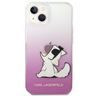 Karl Lagerfeld KLHCP14SCFNRCPI iPhone 14/ 15 / 13 6,1" hardcase różowy/pink Choupette Fun na NearMe.pl