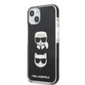 Karl Lagerfeld KLHCP13STPE2TK iPhone 13 mini 5,4" hardcase czarny/black Karl&Choupette Head na NearMe.pl