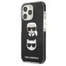 Karl Lagerfeld KLHCP13LTPE2TK iPhone 13 Pro / 13 6,1" hardcase czarny/black Karl&Choupette Head na NearMe.pl