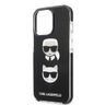 Karl Lagerfeld KLHCP13XTPE2TK iPhone 13 Pro Max 6,7" hardcase czarny/black Karl&Choupette Head na NearMe.pl