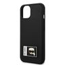 Karl Lagerfeld KLHCP13S3DKPK iPhone 13 mini 5,4" czarny/black hardcase Ikonik Patch na NearMe.pl
