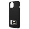 Karl Lagerfeld KLHCP13M3DKPK iPhone 13 / 14 / 15 6,1" czarny/black hardcase Ikonik Patch na NearMe.pl