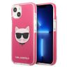 Karl Lagerfeld KLHCP13MTPECPI iPhone 13 / 14 / 15 6,1" hardcase fuksja/fuschia Choupette Head na NearMe.pl