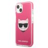 Karl Lagerfeld KLHCP13MTPECPI iPhone 13 / 14 / 15 6,1" hardcase fuksja/fuschia Choupette Head na NearMe.pl