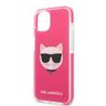 Karl Lagerfeld KLHCP13MTPECPI iPhone 13 / 14 / 15 6,1" hardcase fuksja/fuschia Choupette Head na NearMe.pl