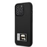 Karl Lagerfeld KLHCP13X3DKPK iPhone 13 Pro Max 6,7" czarny/black hardcase Ikonik Patch na NearMe.pl