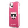 Karl Lagerfeld KLHCP13STPECPI iPhone 13 mini 5,4" hardcase fuksja/fuschia Choupette Head na NearMe.pl