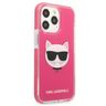 Karl Lagerfeld KLHCP13LTPECPI iPhone 13 Pro / 13 6,1" hardcase fuksja/fuschia Choupette Head na NearMe.pl