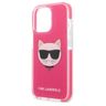 Karl Lagerfeld KLHCP13LTPECPI iPhone 13 Pro / 13 6,1" hardcase fuksja/fuschia Choupette Head na NearMe.pl