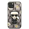 Karl Lagerfeld KLHCP13MPMNFIK1 iPhone 13 / 14 / 15 6,1" szary/grey Flower Ikonik Karl na NearMe.pl