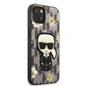 Karl Lagerfeld KLHCP13MPMNFIK1 iPhone 13 / 14 / 15 6,1" szary/grey Flower Ikonik Karl na NearMe.pl