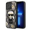 Karl Lagerfeld KLHCP13LPMNFIK1 iPhone 13 Pro / 13 6,1" szary/grey Flower Ikonik Karl na NearMe.pl