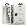 Karl Lagerfeld KLHCP13LPMNFIK1 iPhone 13 Pro / 13 6,1" szary/grey Flower Ikonik Karl na NearMe.pl