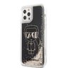 Karl Lagerfeld KLHCP12MLGGKBK iPhone     12/12 Pro 6,1" czarny/black hardcase Liquid Glitter Gatsby na NearMe.pl