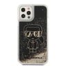 Karl Lagerfeld KLHCP12MLGGKBK iPhone     12/12 Pro 6,1" czarny/black hardcase Liquid Glitter Gatsby na NearMe.pl